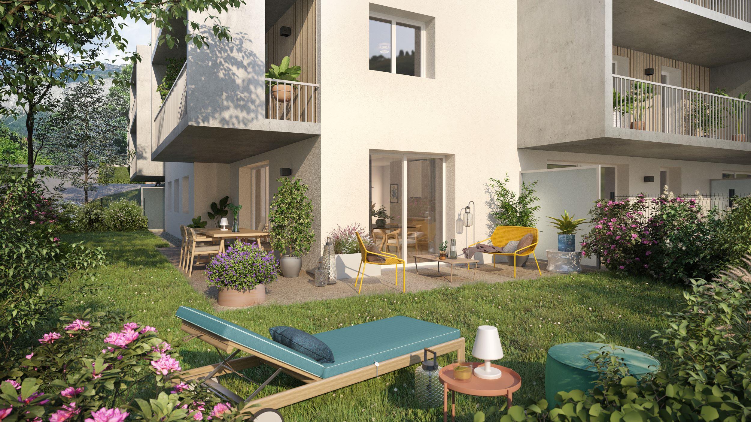 appartement jardin montbonnot